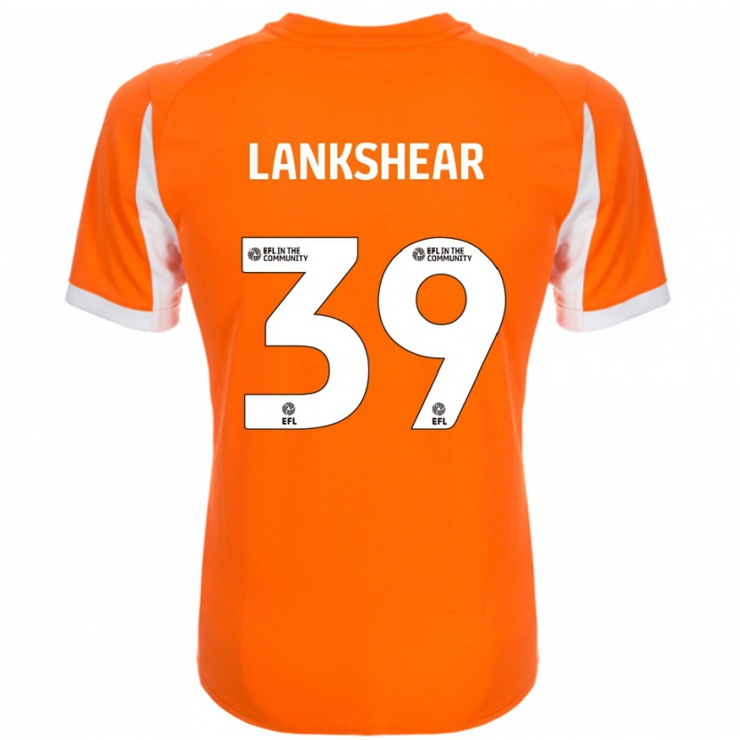 Danxen Herren Alex Lankshear #39 Orange Weiß Heimtrikot Trikot 2025/26 T-Shirt Schweiz