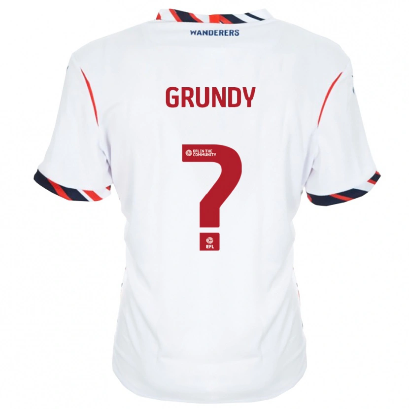Danxen Herren Grace Grundy #0 Weiß Rot Heimtrikot Trikot 2025/26 T-Shirt Schweiz