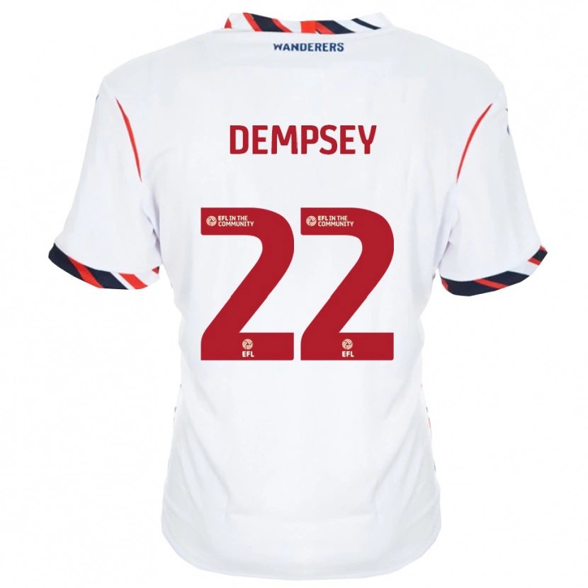 Danxen Herren Kyle Dempsey #22 Weiß Rot Heimtrikot Trikot 2025/26 T-Shirt Schweiz