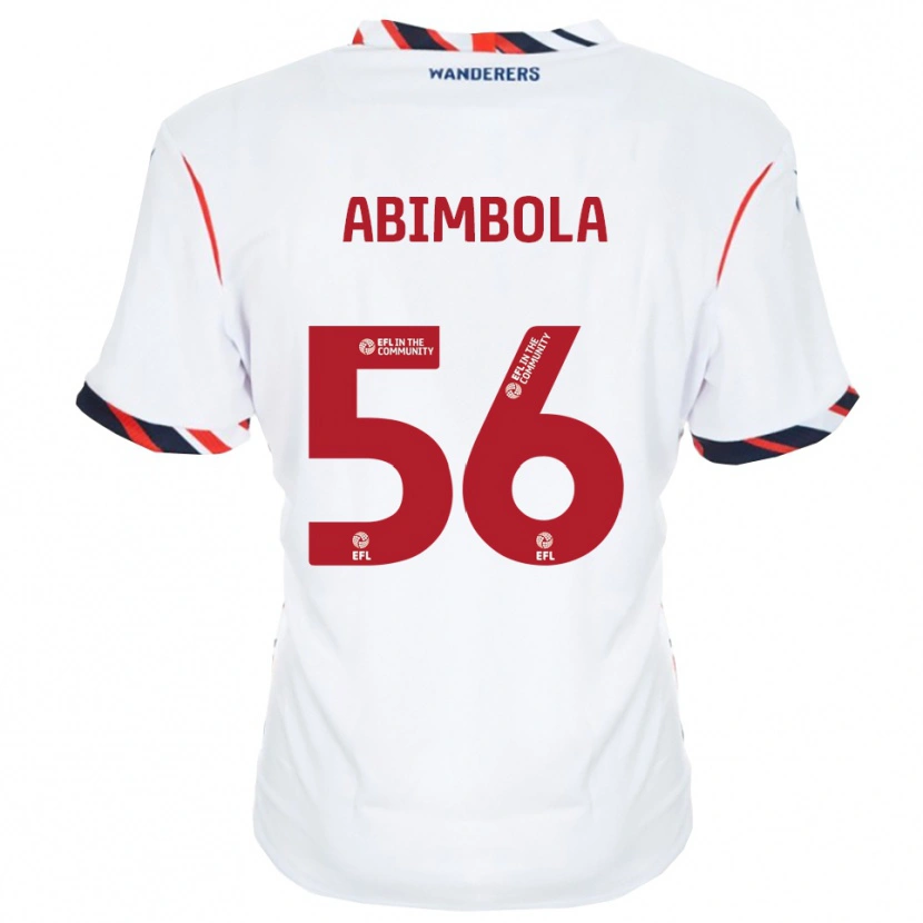 Danxen Herren David Abimbola #56 Weiß Rot Heimtrikot Trikot 2025/26 T-Shirt Schweiz