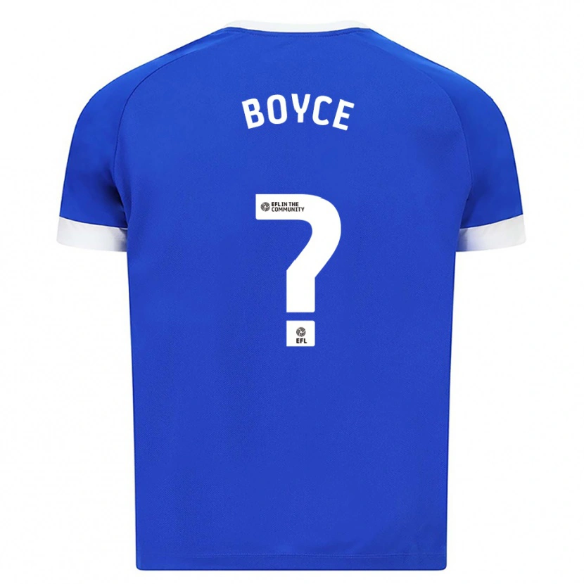 Danxen Herren Oliver Boyce #0 Blau Weiß Heimtrikot Trikot 2025/26 T-Shirt Schweiz