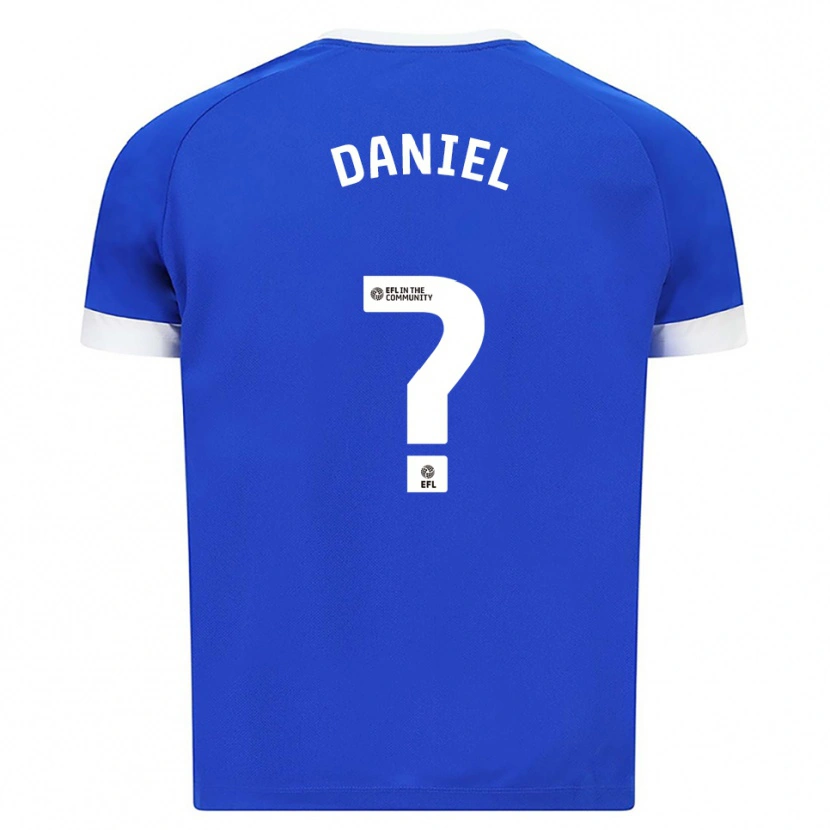 Danxen Herren Hugo Daniel #0 Blau Weiß Heimtrikot Trikot 2025/26 T-Shirt Schweiz