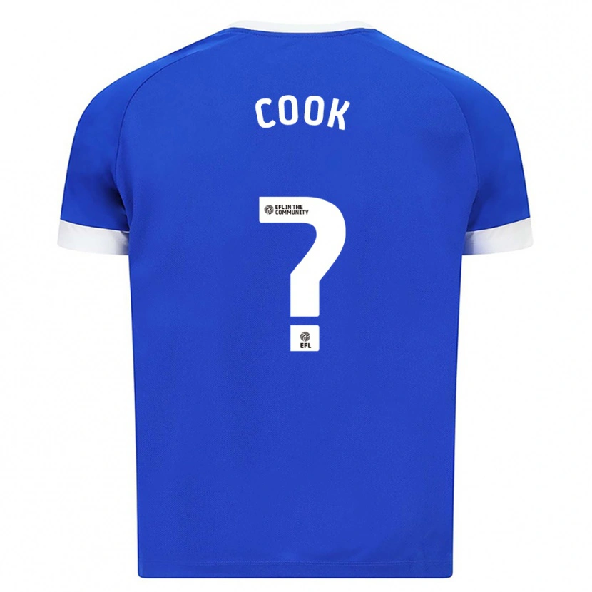 Danxen Herren Freddie Cook #0 Blau Weiß Heimtrikot Trikot 2025/26 T-Shirt Schweiz