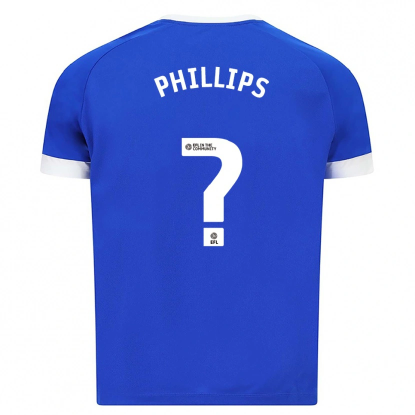 Danxen Herren Louis Phillips #0 Blau Weiß Heimtrikot Trikot 2025/26 T-Shirt Schweiz