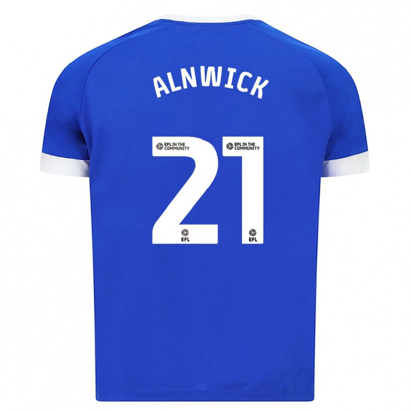 Danxen Herren Jak Alnwick #21 Blau Weiß Heimtrikot Trikot 2025/26 T-Shirt Schweiz