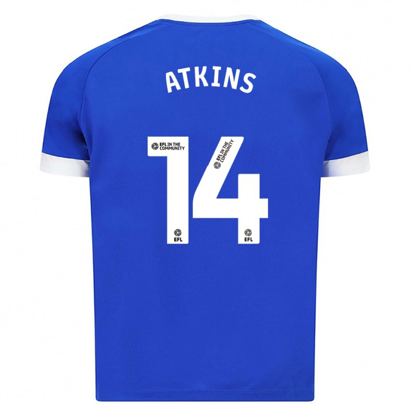 Danxen Herren Zoe Atkins #14 Blau Weiß Heimtrikot Trikot 2025/26 T-Shirt Schweiz