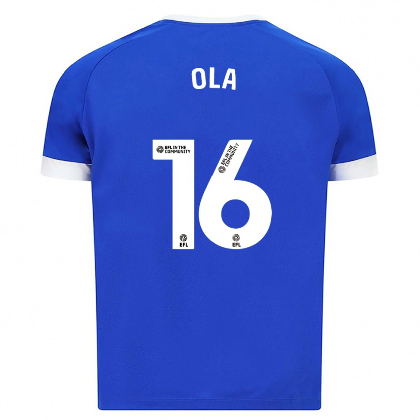 Danxen Herren Daniel Ola #16 Blau Weiß Heimtrikot Trikot 2025/26 T-Shirt Schweiz