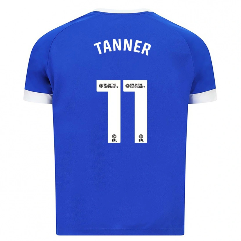 Danxen Herren Ollie Tanner #11 Blau Weiß Heimtrikot Trikot 2025/26 T-Shirt Schweiz