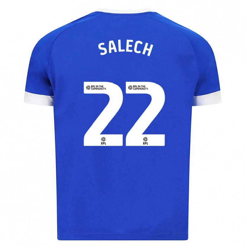 Danxen Herren Yousef Salech #22 Blau Weiß Heimtrikot Trikot 2025/26 T-Shirt Schweiz