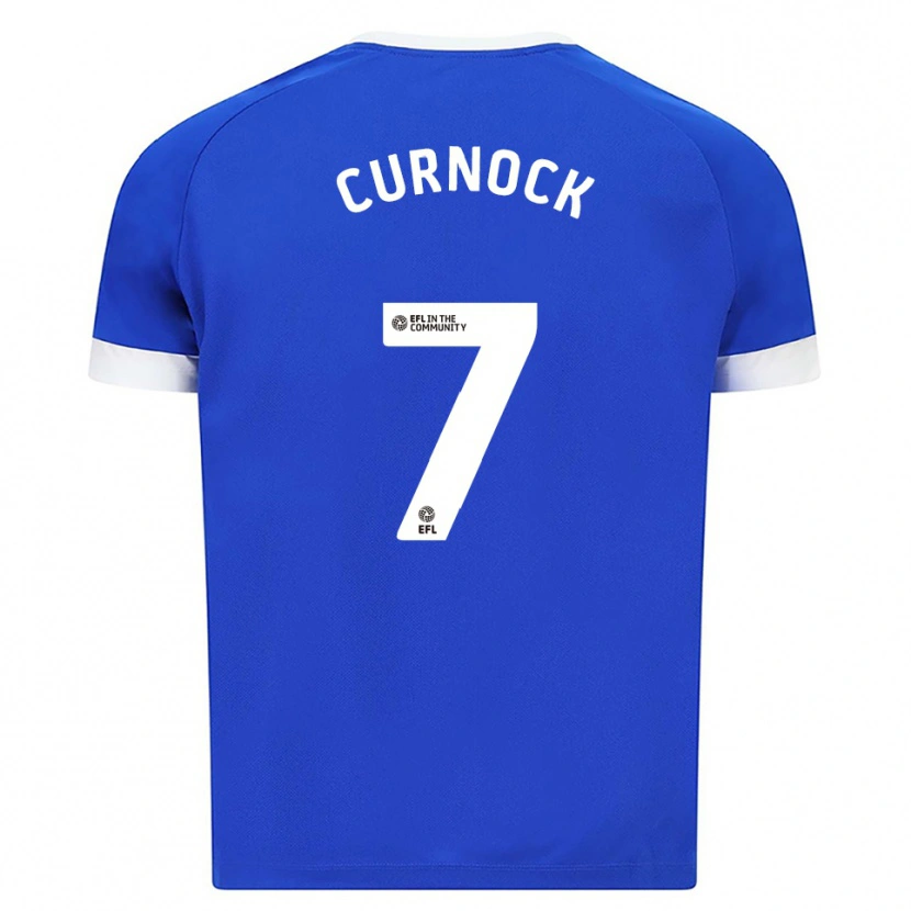 Danxen Herren Laura Curnock #7 Blau Weiß Heimtrikot Trikot 2025/26 T-Shirt Schweiz
