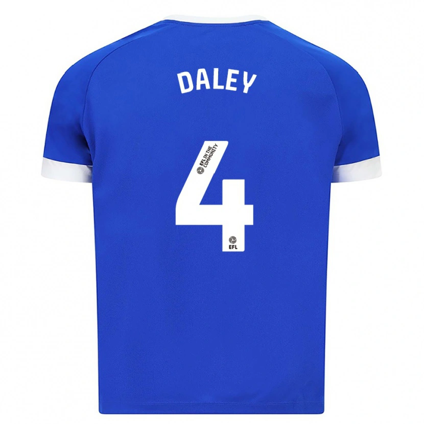 Danxen Herren Hannah Daley #4 Blau Weiß Heimtrikot Trikot 2025/26 T-Shirt Schweiz