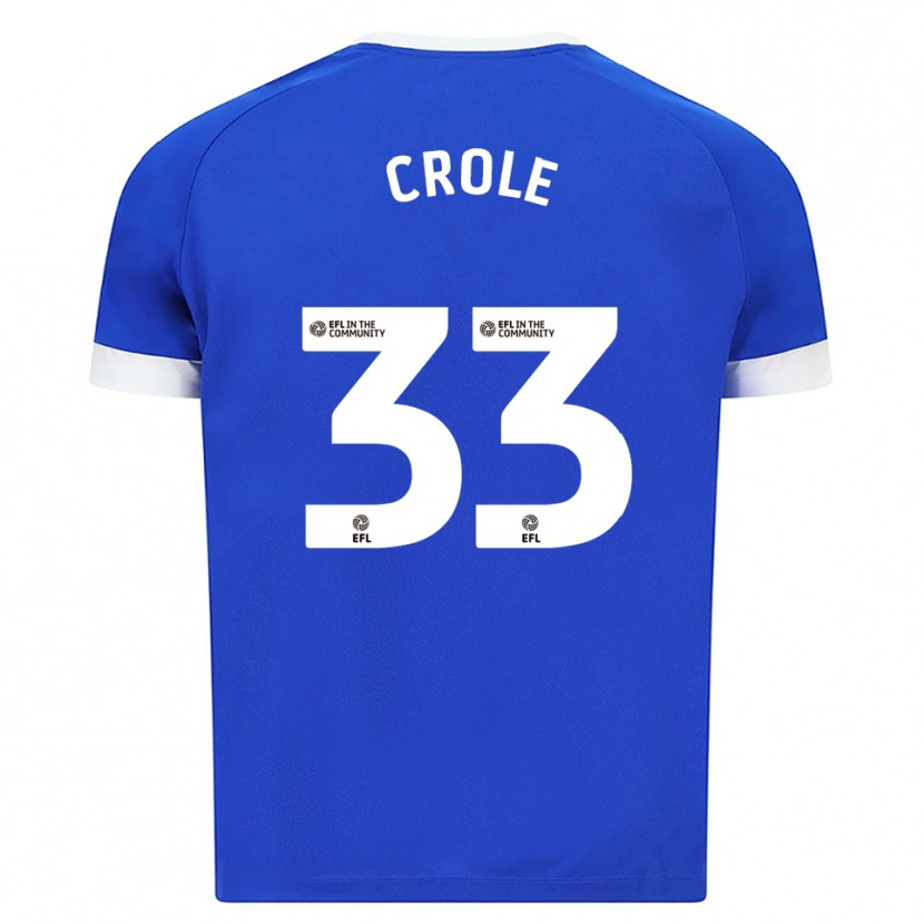 Danxen Herren James Crole #33 Blau Weiß Heimtrikot Trikot 2025/26 T-Shirt Schweiz