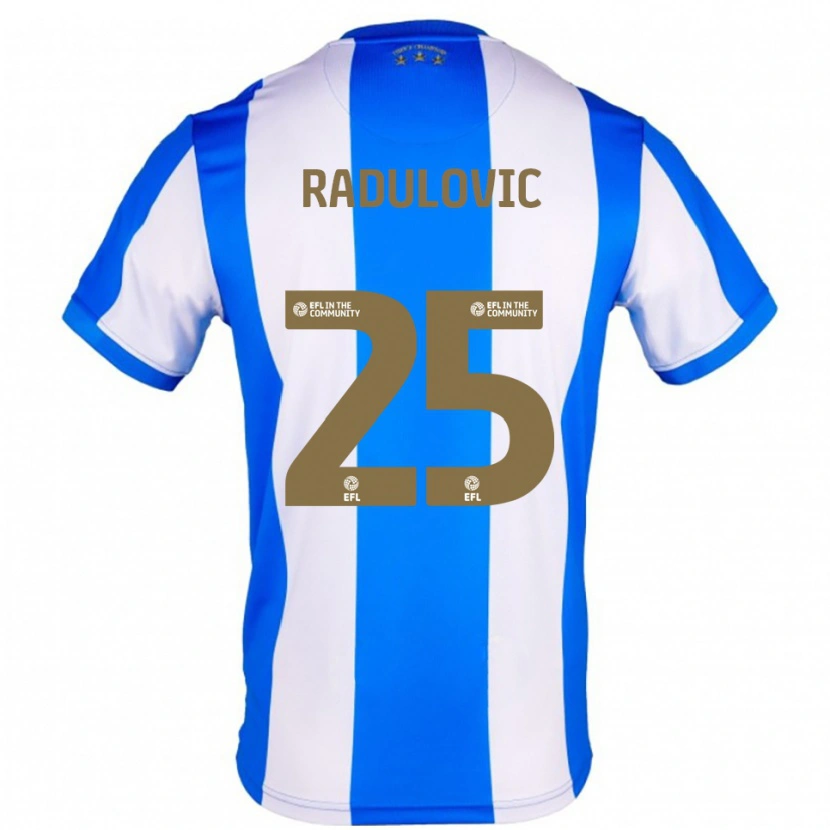 Danxen Herren Bojan Radulović #25 Blau Weiß Heimtrikot Trikot 2025/26 T-Shirt Schweiz