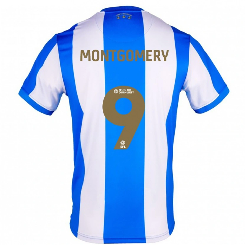 Danxen Herren Ria Montgomery #9 Blau Weiß Heimtrikot Trikot 2025/26 T-Shirt Schweiz