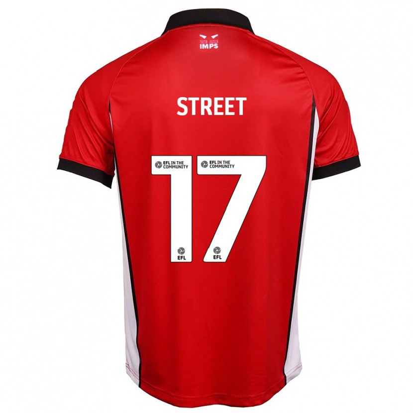 Danxen Herren Robert Street #17 Rot Weiß Heimtrikot Trikot 2025/26 T-Shirt Schweiz