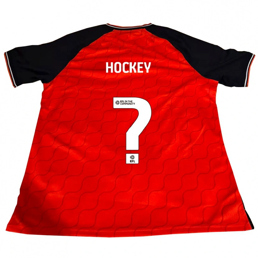 Danxen Herren Cai Hockey #0 Orange Schwarz Weiß Heimtrikot Trikot 2025/26 T-Shirt Schweiz