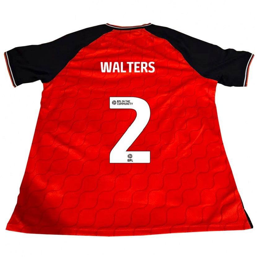 Danxen Herren Reuell Walters #2 Orange Schwarz Weiß Heimtrikot Trikot 2025/26 T-Shirt Schweiz