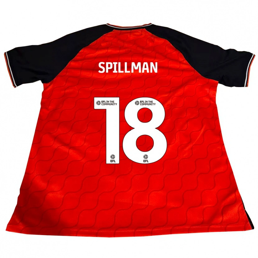 Danxen Herren Gabriella Spillman #18 Orange Schwarz Weiß Heimtrikot Trikot 2025/26 T-Shirt Schweiz