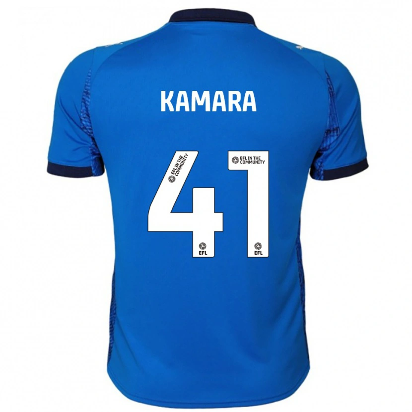 Danxen Herren David Kamara #41 Blau Weiß Heimtrikot Trikot 2025/26 T-Shirt Schweiz