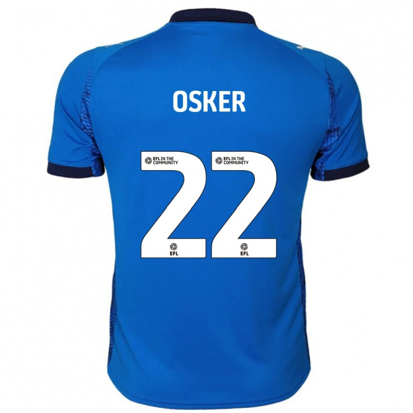 Danxen Herren Edyn Osker #22 Blau Weiß Heimtrikot Trikot 2025/26 T-Shirt Schweiz