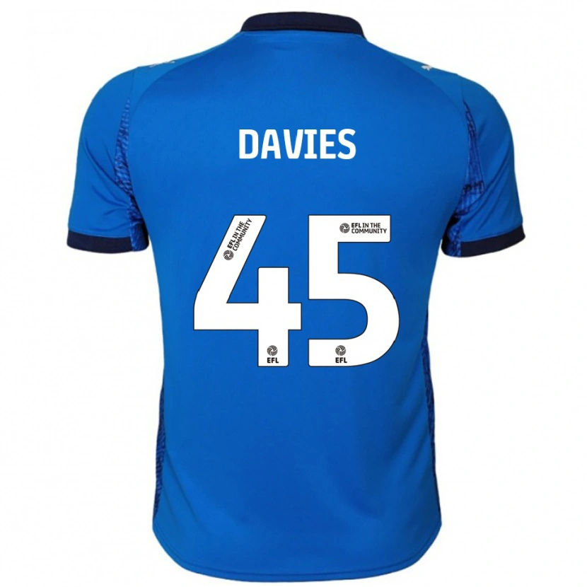 Danxen Herren Joe Davies #45 Blau Weiß Heimtrikot Trikot 2025/26 T-Shirt Schweiz