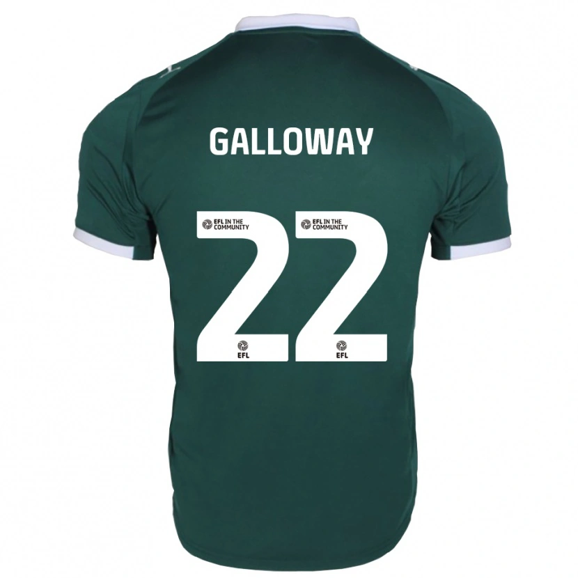 Danxen Herren Brendan Galloway #22 Grün Weiß Heimtrikot Trikot 2025/26 T-Shirt Schweiz
