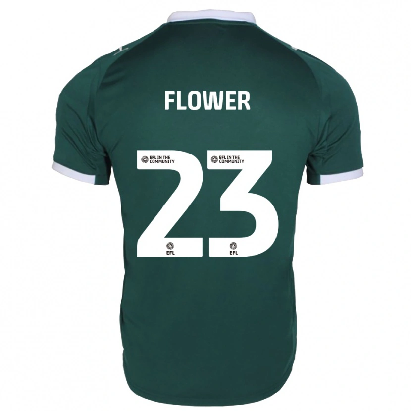 Danxen Herren Jack Flower #23 Grün Weiß Heimtrikot Trikot 2025/26 T-Shirt Schweiz