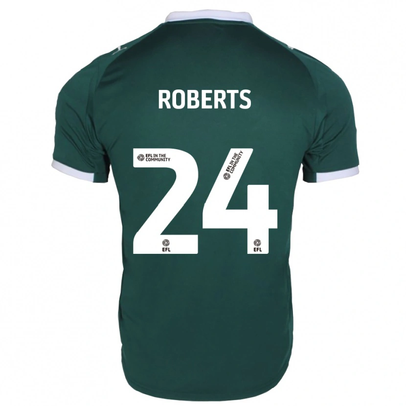 Danxen Herren Caleb Roberts #24 Grün Weiß Heimtrikot Trikot 2025/26 T-Shirt Schweiz