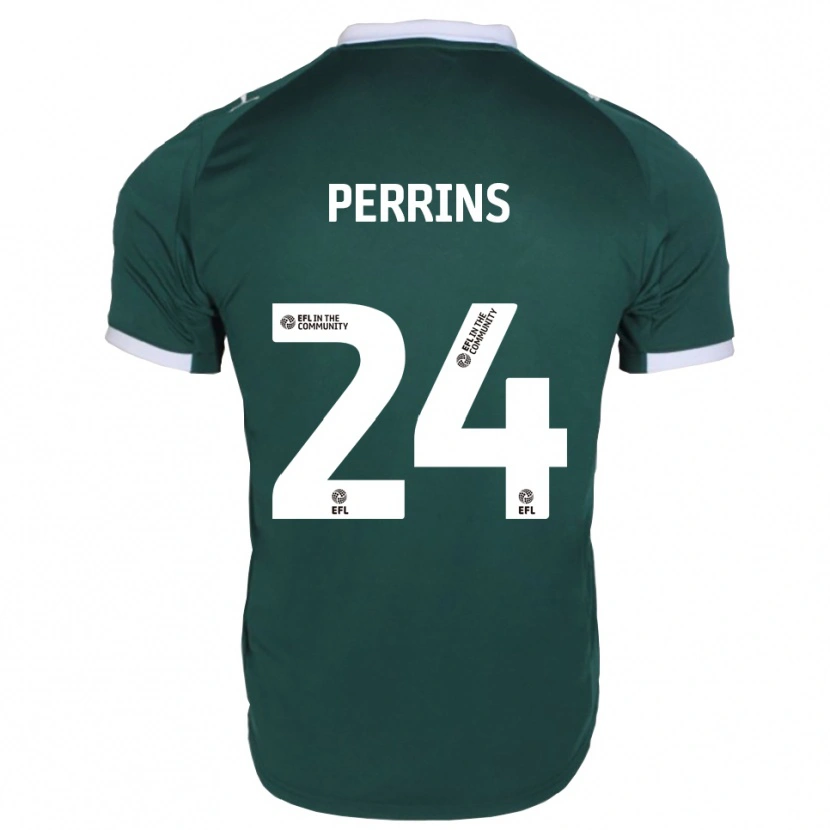 Danxen Herren Grace Perrins #24 Grün Weiß Heimtrikot Trikot 2025/26 T-Shirt Schweiz
