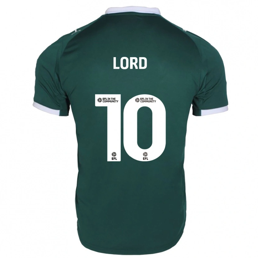 Danxen Herren Sam Lord #10 Grün Weiß Heimtrikot Trikot 2025/26 T-Shirt Schweiz