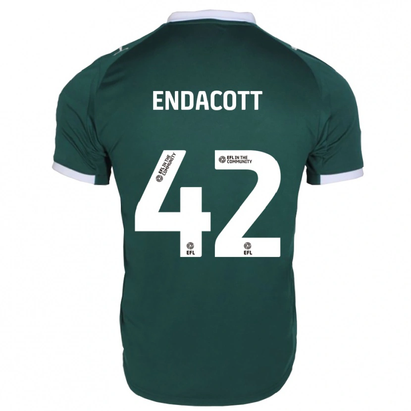 Danxen Herren Jack Endacott #42 Grün Weiß Heimtrikot Trikot 2025/26 T-Shirt Schweiz