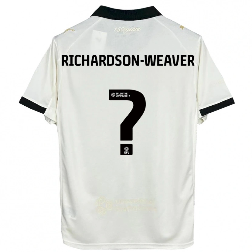 Danxen Herren Ella Richardson-Weaver #0 Cremeweiß Schwarz Heimtrikot Trikot 2025/26 T-Shirt Schweiz