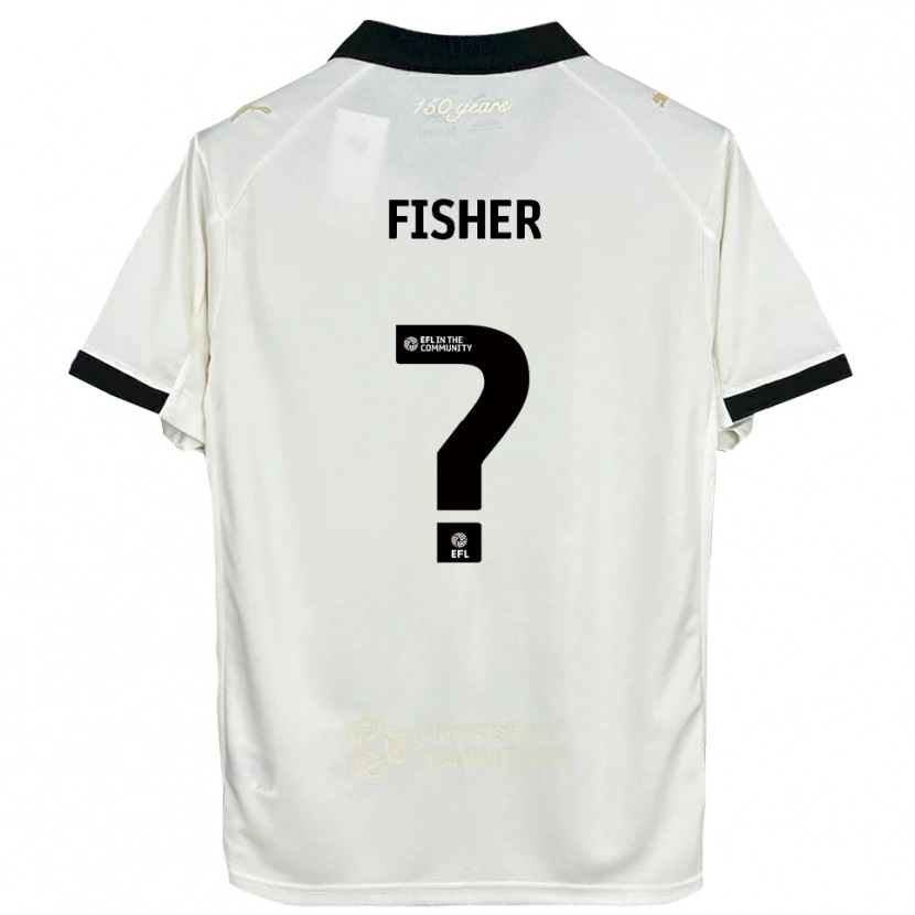 Danxen Herren Elijah Fisher #0 Cremeweiß Schwarz Heimtrikot Trikot 2025/26 T-Shirt Schweiz