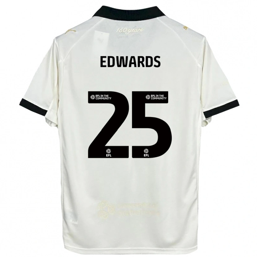 Danxen Herren Diamond Edwards #25 Cremeweiß Schwarz Heimtrikot Trikot 2025/26 T-Shirt Schweiz