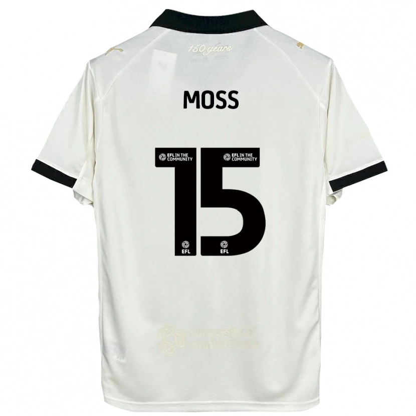 Danxen Herren Lucy Moss #15 Cremeweiß Schwarz Heimtrikot Trikot 2025/26 T-Shirt Schweiz