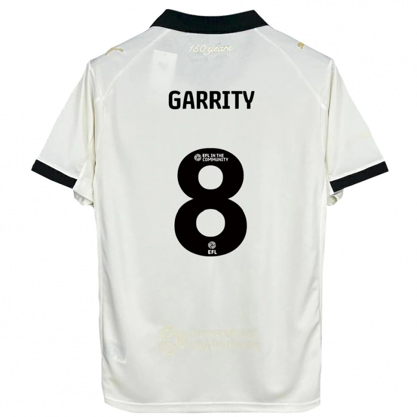 Danxen Herren Ben Garrity #8 Cremeweiß Schwarz Heimtrikot Trikot 2025/26 T-Shirt Schweiz