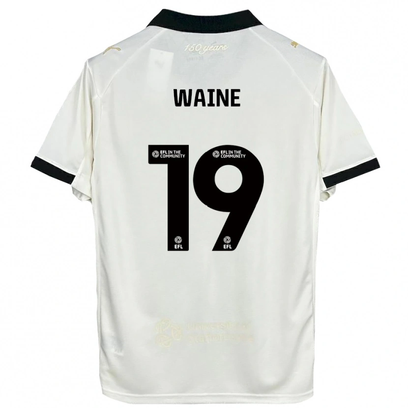 Danxen Herren Ben Waine #19 Cremeweiß Schwarz Heimtrikot Trikot 2025/26 T-Shirt Schweiz