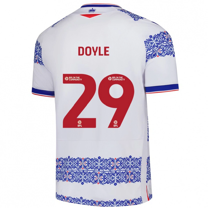 Danxen Herren Kamari Doyle #29 Weiß Blau Heimtrikot Trikot 2025/26 T-Shirt Schweiz