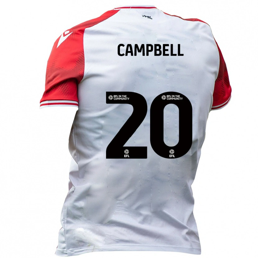 Danxen Herren Chem Campbell #20 Weiß Rot Heimtrikot Trikot 2025/26 T-Shirt Schweiz