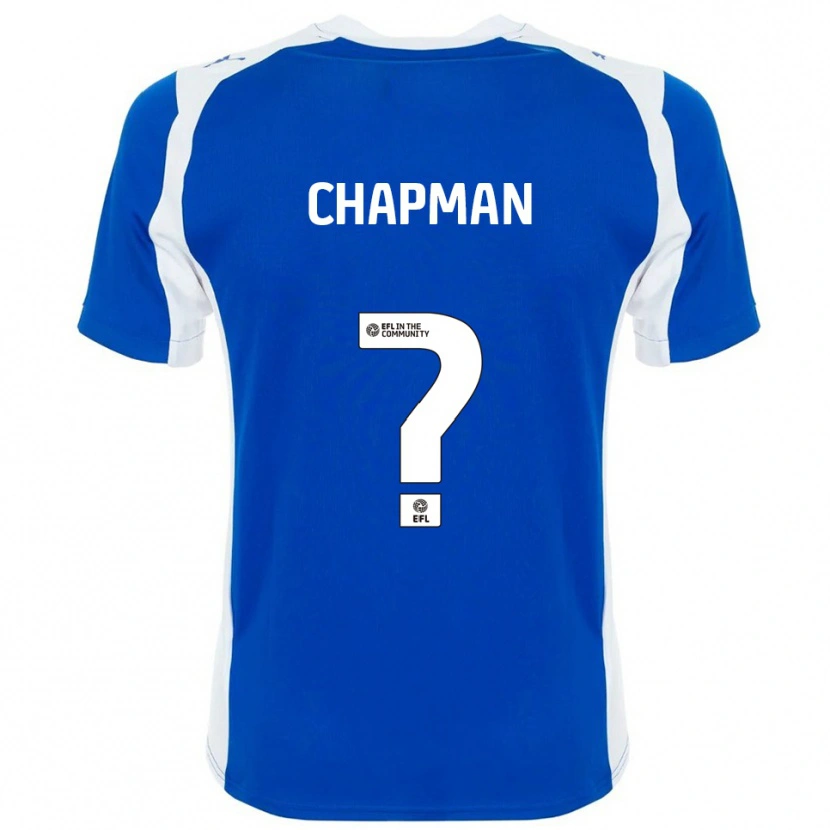 Danxen Herren Llyton Chapman #0 Blau Weiß Heimtrikot Trikot 2025/26 T-Shirt Schweiz
