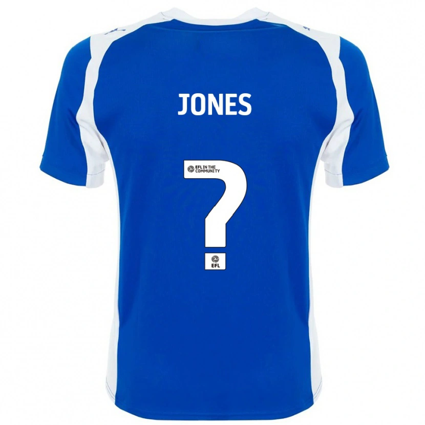 Danxen Herren Callum Jones #0 Blau Weiß Heimtrikot Trikot 2025/26 T-Shirt Schweiz