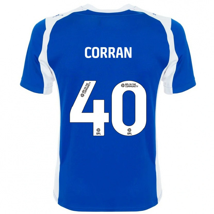 Danxen Herren Matthew Corran #40 Blau Weiß Heimtrikot Trikot 2025/26 T-Shirt Schweiz