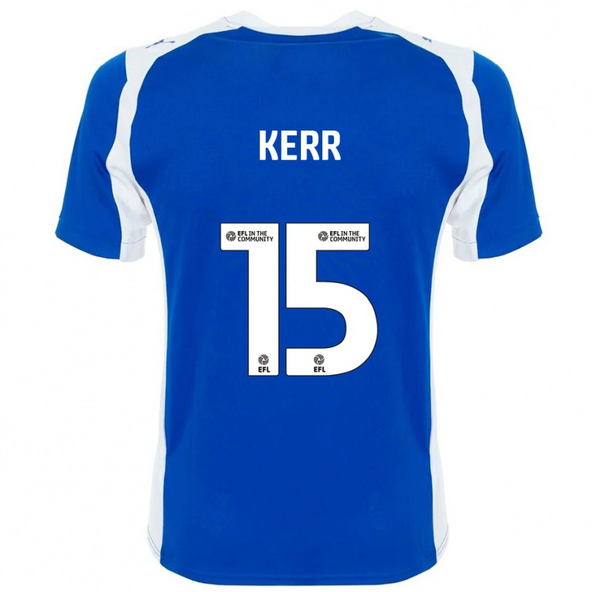 Danxen Herren Jason Kerr #15 Blau Weiß Heimtrikot Trikot 2025/26 T-Shirt Schweiz