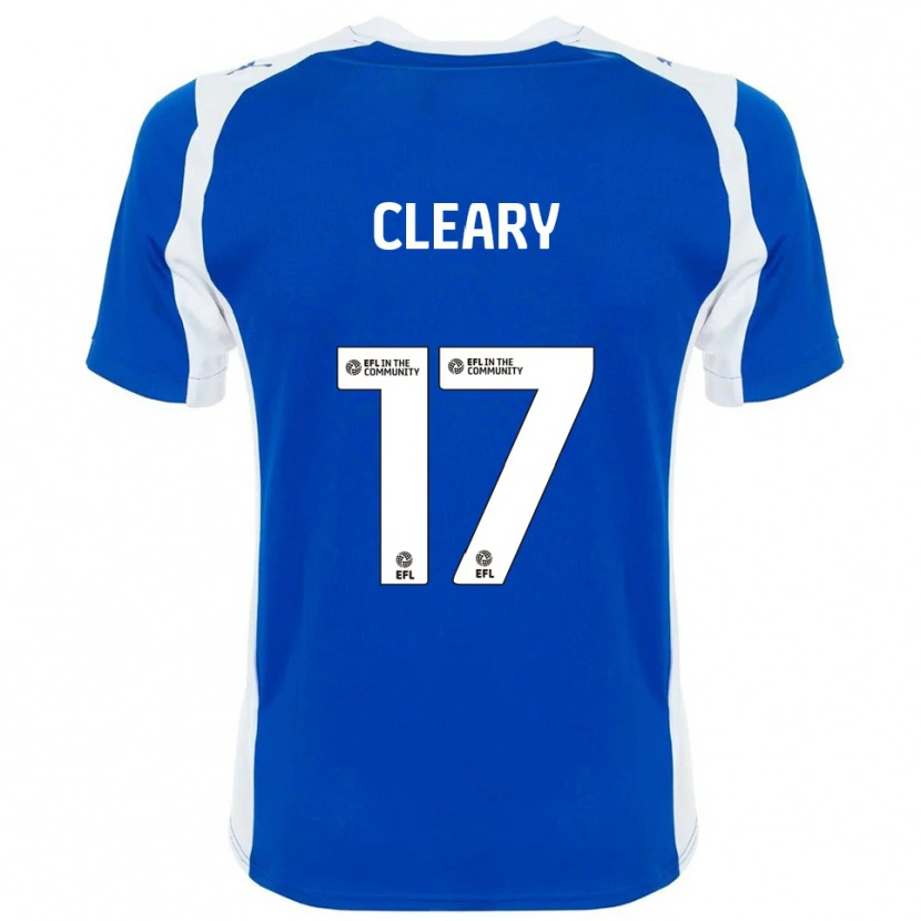 Danxen Herren Ellie Cleary #17 Blau Weiß Heimtrikot Trikot 2025/26 T-Shirt Schweiz