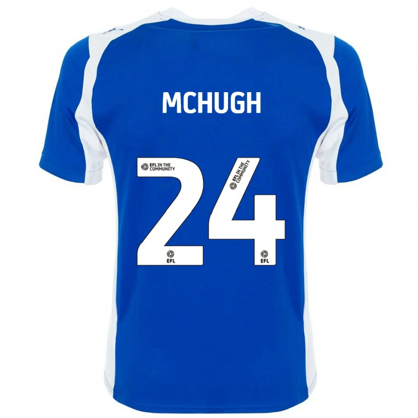 Danxen Herren Harry Mchugh #24 Blau Weiß Heimtrikot Trikot 2025/26 T-Shirt Schweiz
