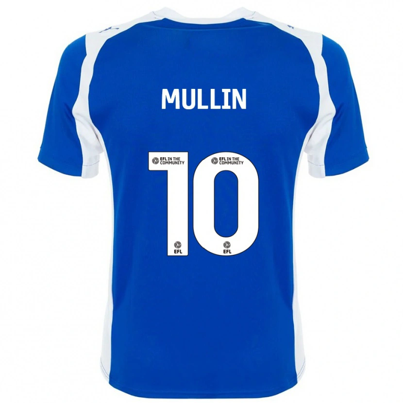 Danxen Herren Paul Mullin #10 Blau Weiß Heimtrikot Trikot 2025/26 T-Shirt Schweiz