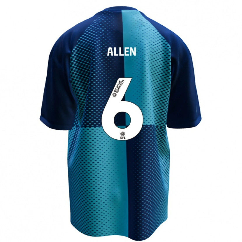 Danxen Herren Taylor Allen #6 Blau Himmelblau Heimtrikot Trikot 2025/26 T-Shirt Schweiz