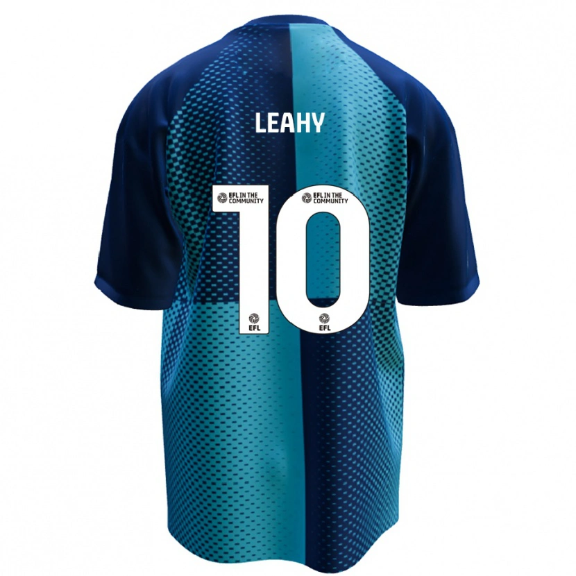 Danxen Herren Luke Leahy #10 Blau Himmelblau Heimtrikot Trikot 2025/26 T-Shirt Schweiz