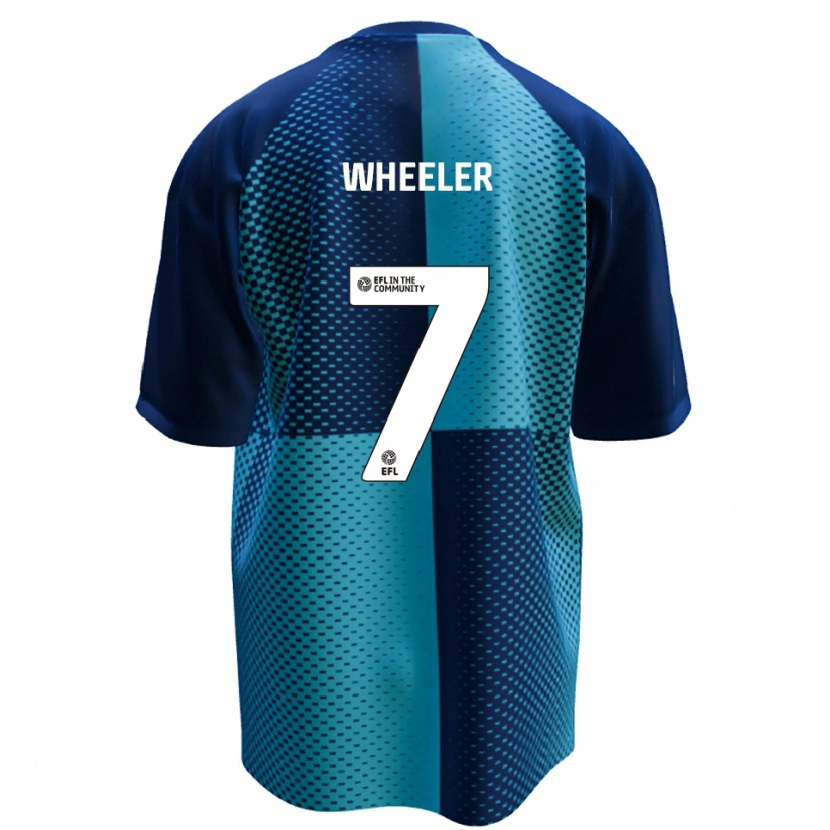 Danxen Herren David Wheeler #7 Blau Himmelblau Heimtrikot Trikot 2025/26 T-Shirt Schweiz