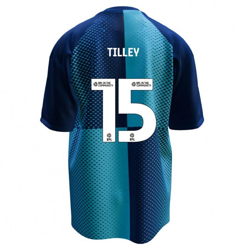 Danxen Herren James Tilley #15 Blau Himmelblau Heimtrikot Trikot 2025/26 T-Shirt Schweiz